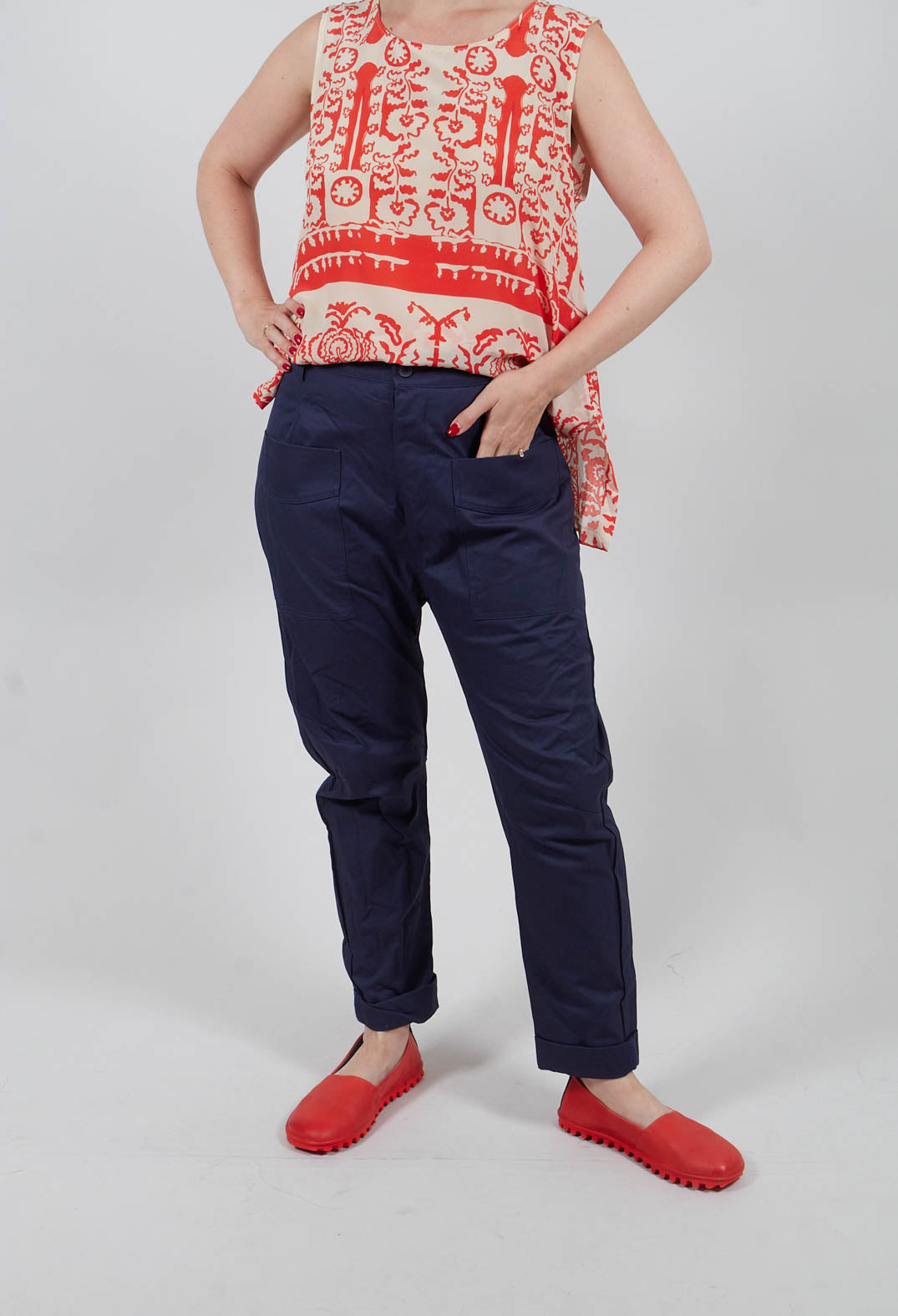 Isolio Trousers in Cobalt