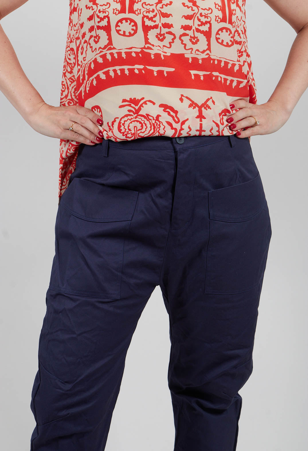 Isolio Trousers in Cobalt