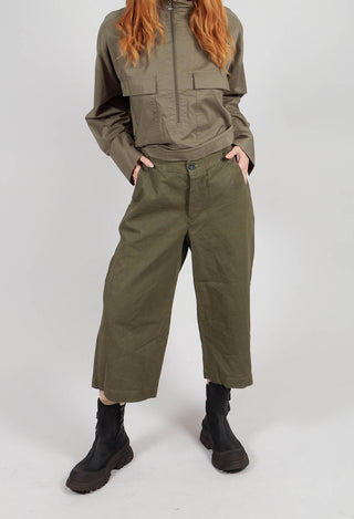 Sunyani Trousers in Argile and Majestic