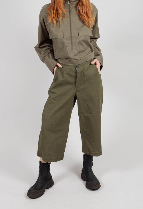 Sunyani Trousers in Argile and Majestic