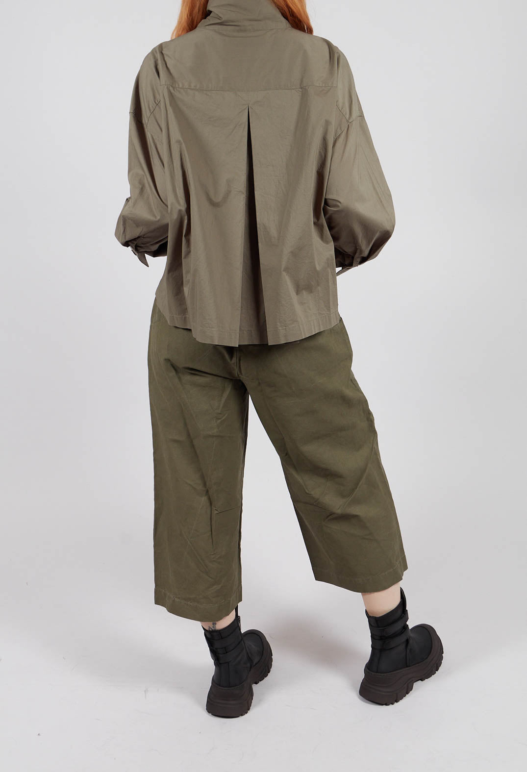 Sunyani Trousers in Argile and Majestic