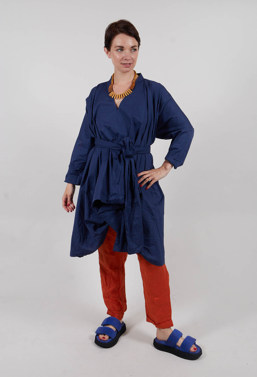 Thulamela Top in Cobalt