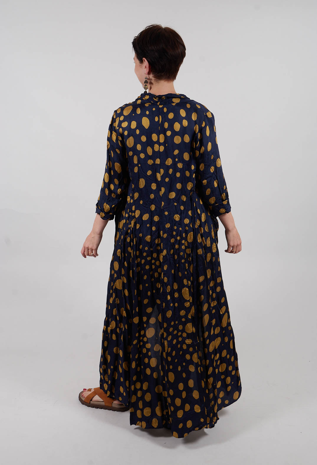 Wa Dress in Cobalt