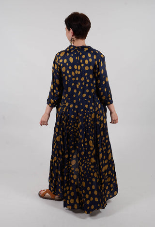 Wa Dress in Cobalt