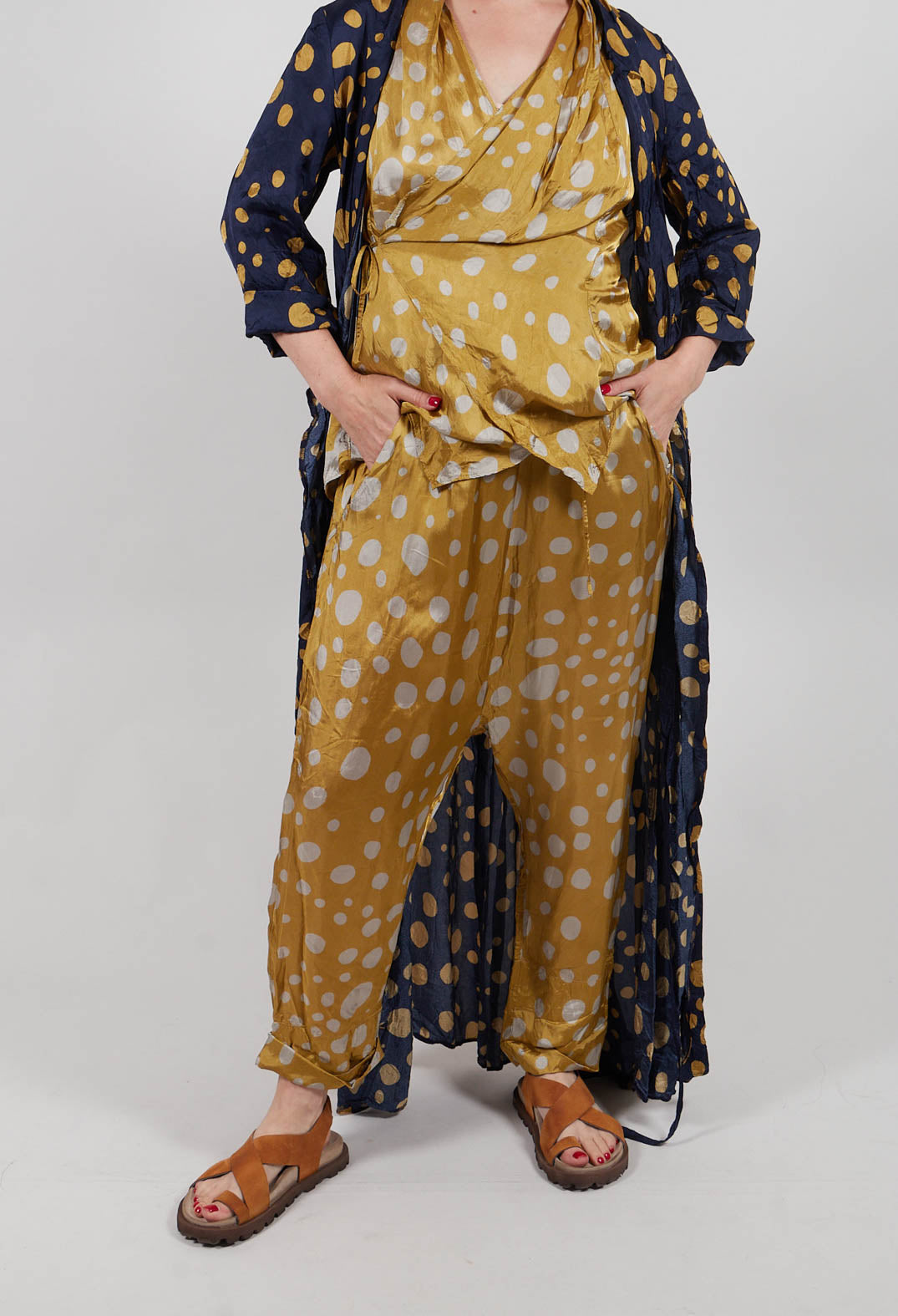Foso Trousers in Curry