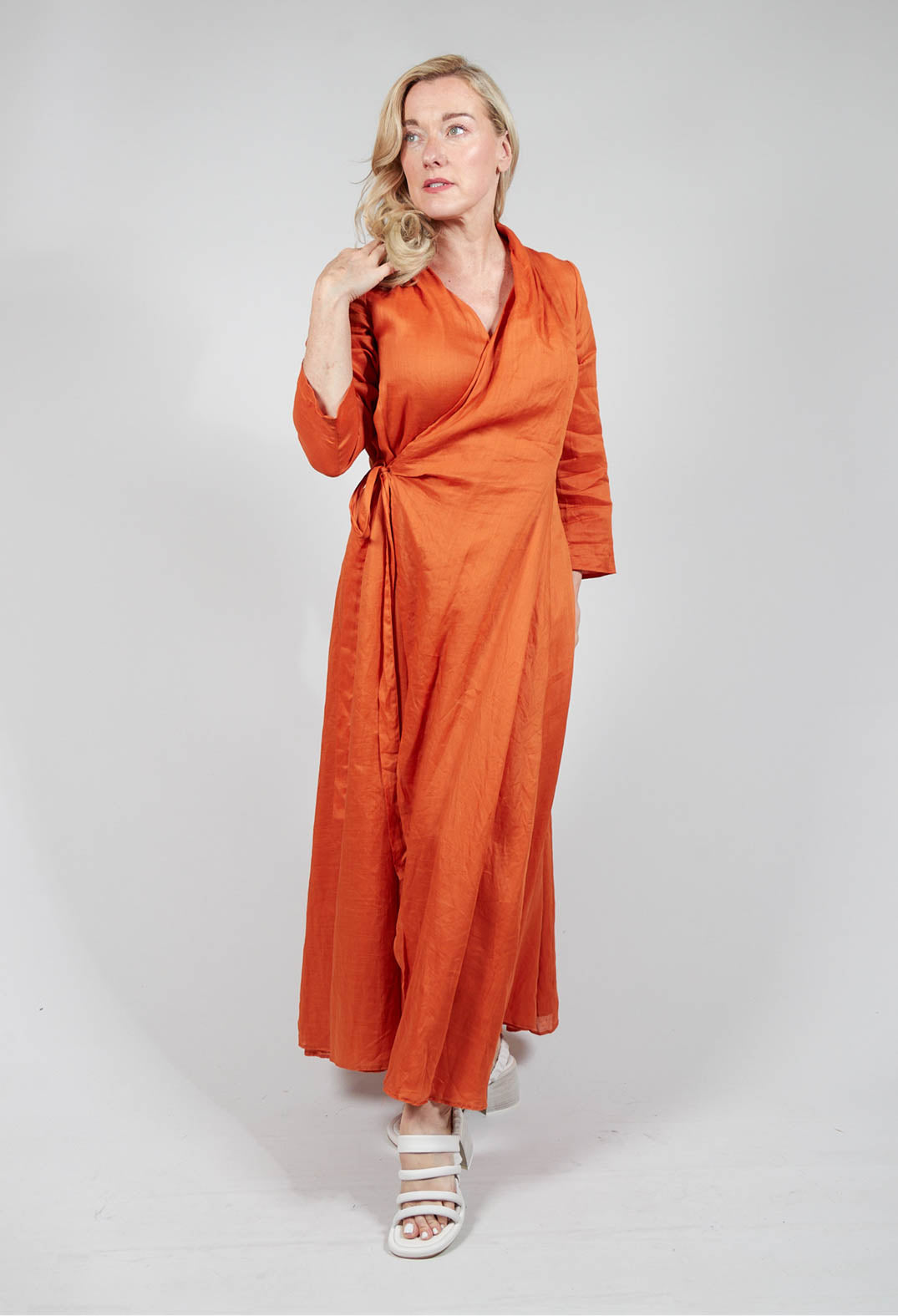 Ho Dress in Unique Orange