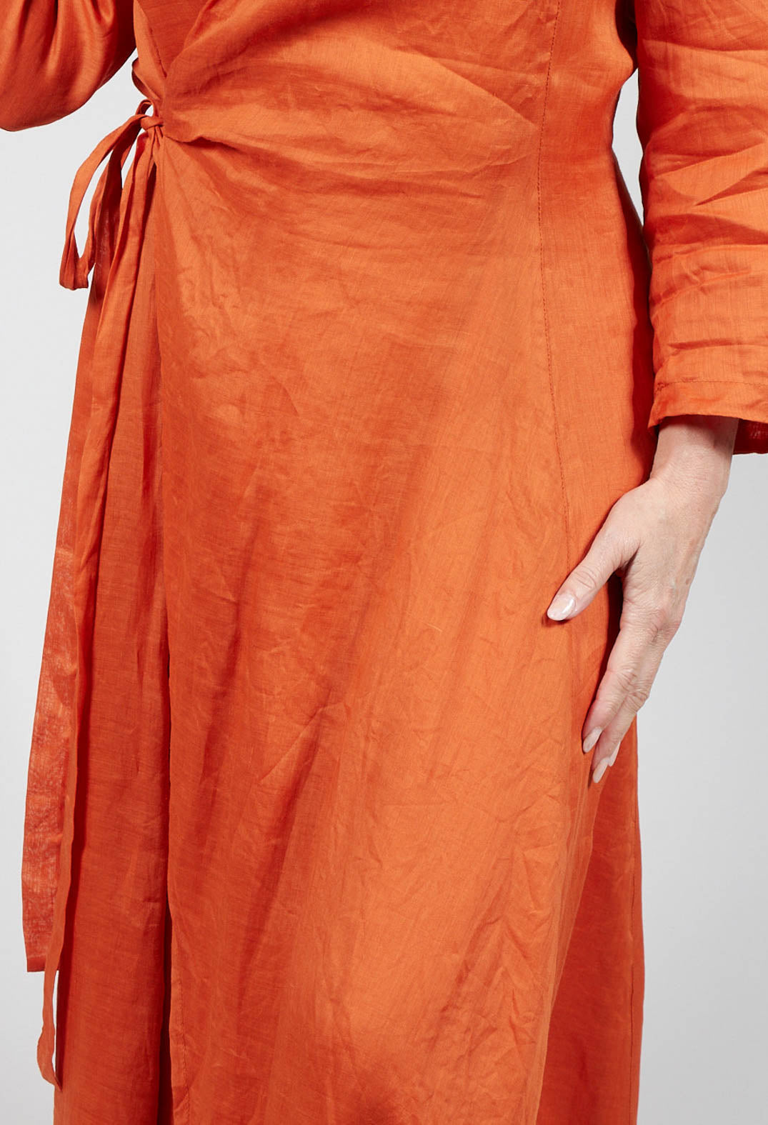 Ho Dress in Unique Orange