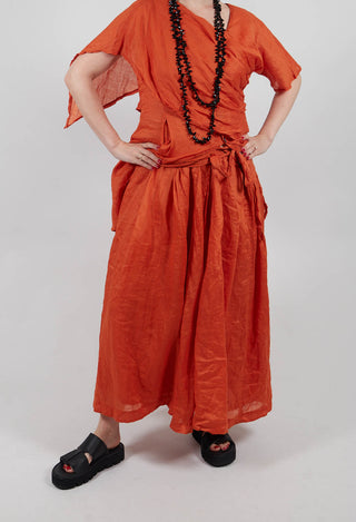 Keta Skirt in Unique Orange