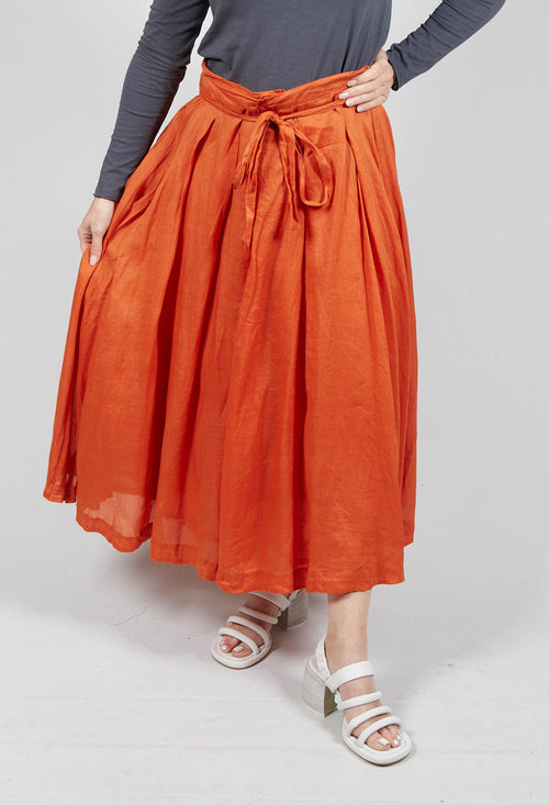 Keta Skirt in Unique Orange