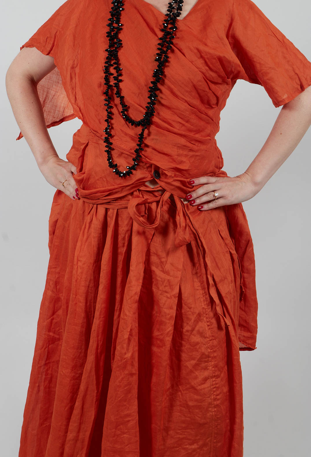 Keta Skirt in Unique Orange