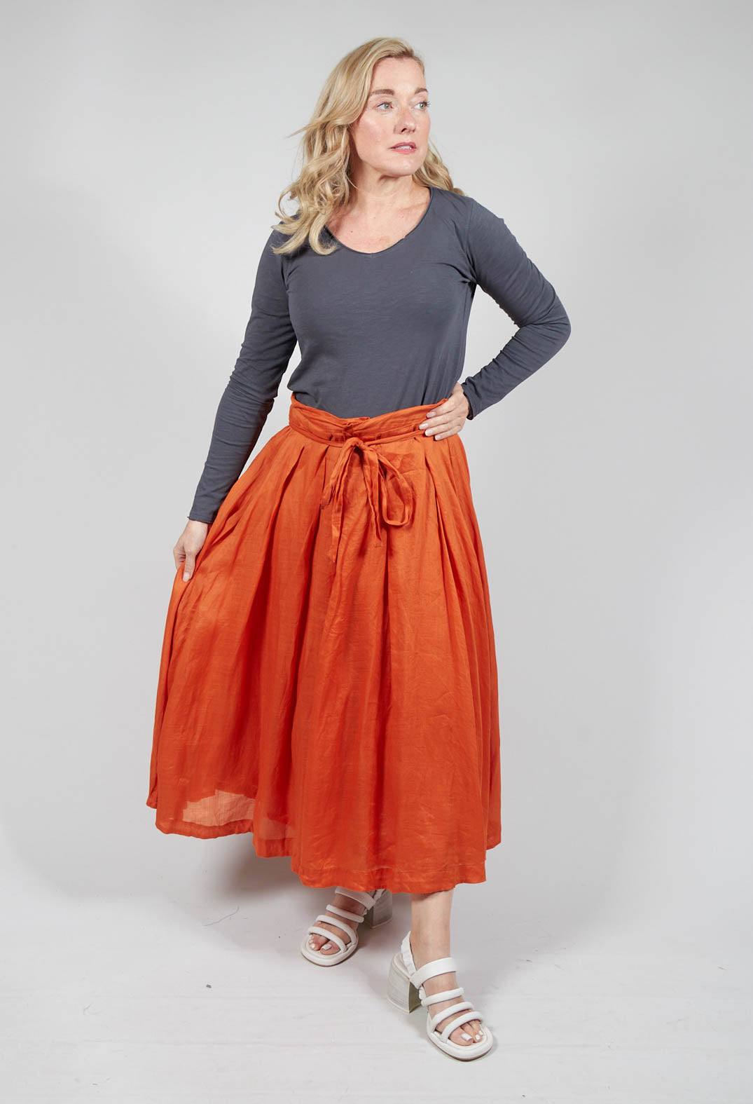 Keta Skirt in Unique Orange