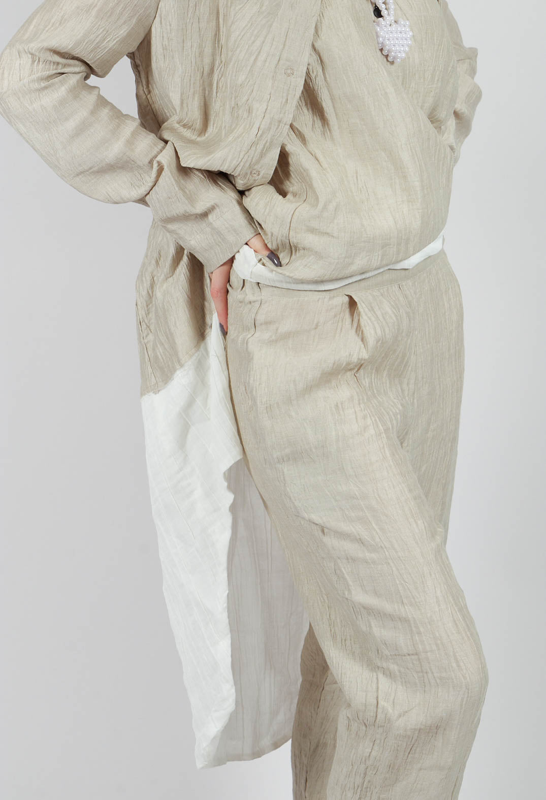 Chiara Trousers in Beige