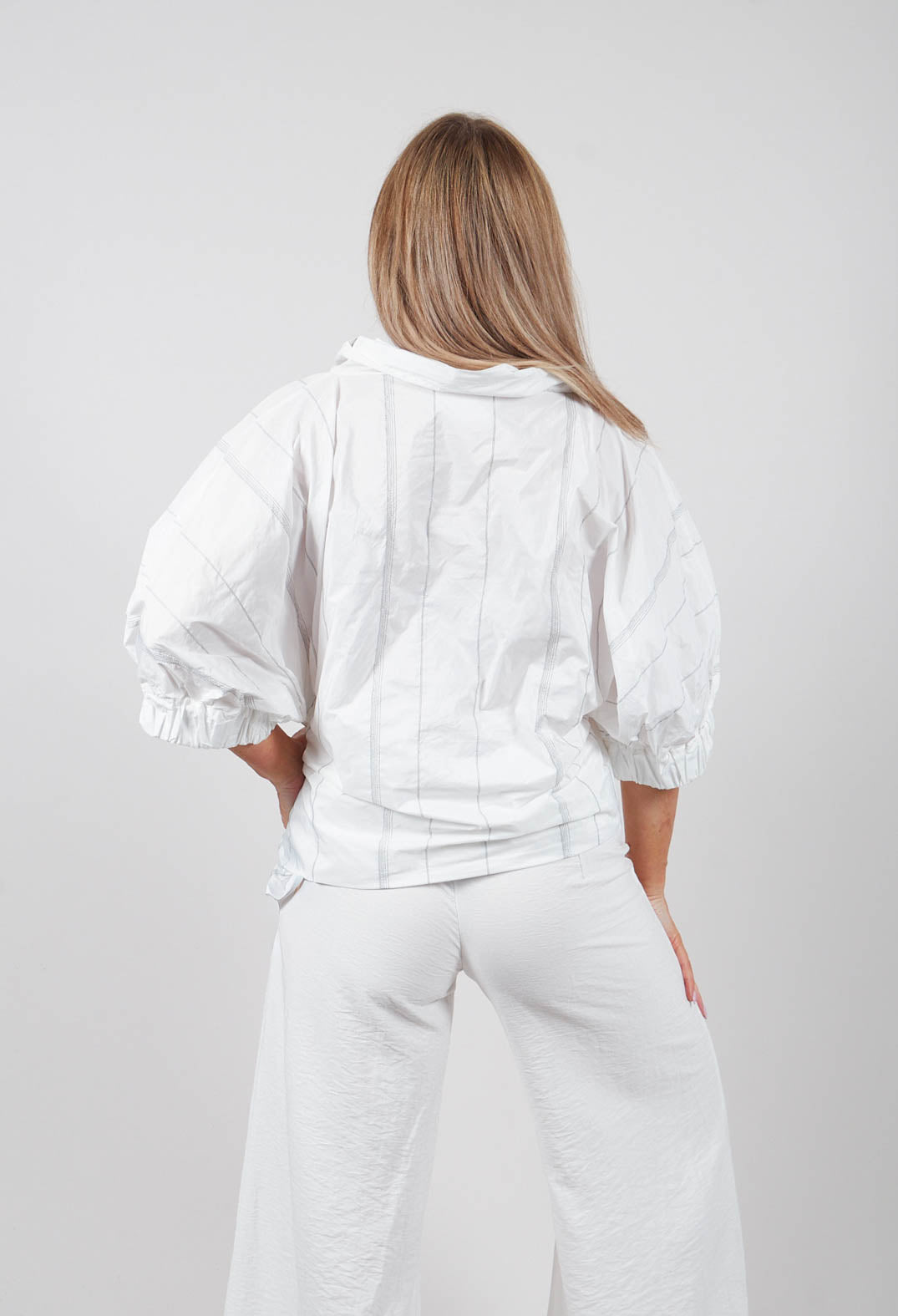 Oleg Top in White Black