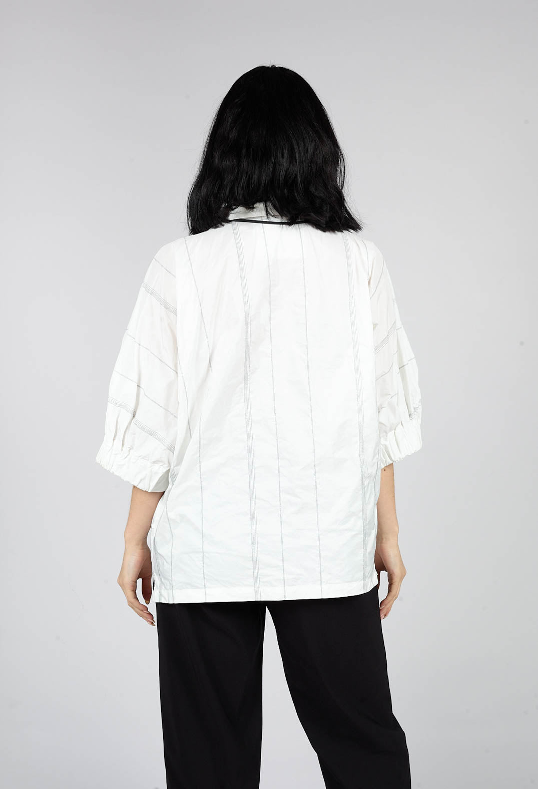 Oleg Top in White Black