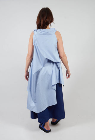 Flat Tunic in Light Blue
