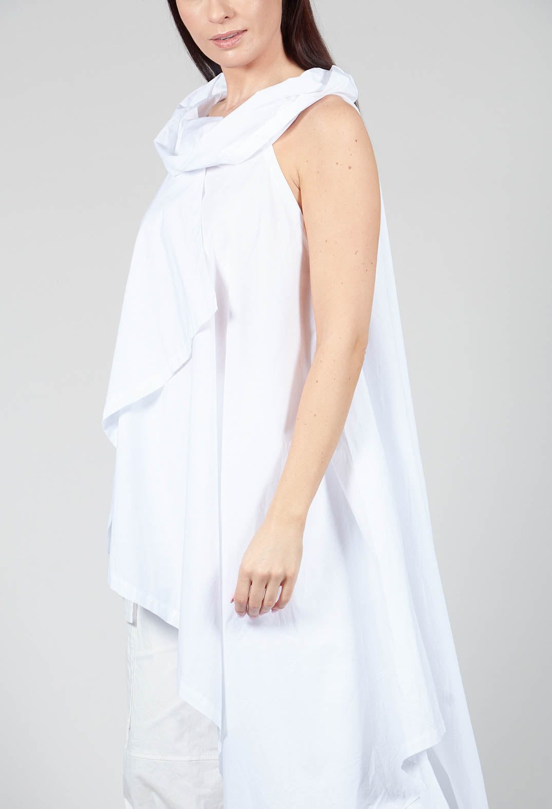 Flat Tunic in White