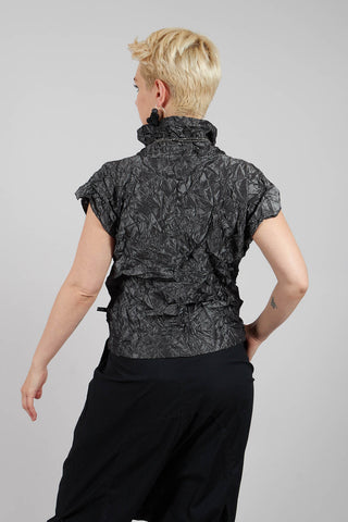Dizi Top in Dark Grey