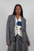 Textured Blazer in Grey