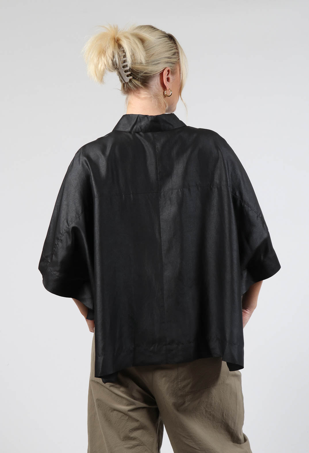 Batwing Shirt in Black