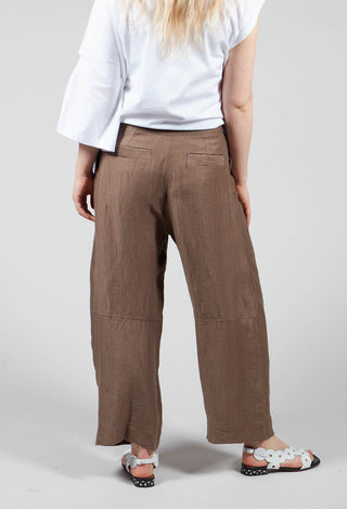 Cropped Pants Peressuti in Pecan