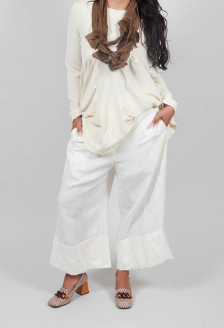 Pants Peressuti in Latte
