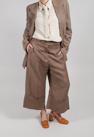 Pants Peressuti in Pecan