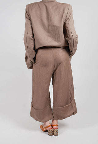 Pants Peressuti in Pecan