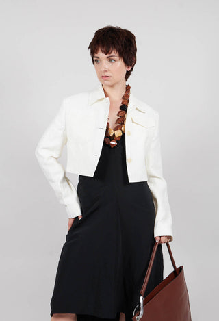 Jacket Peressuti in Latte
