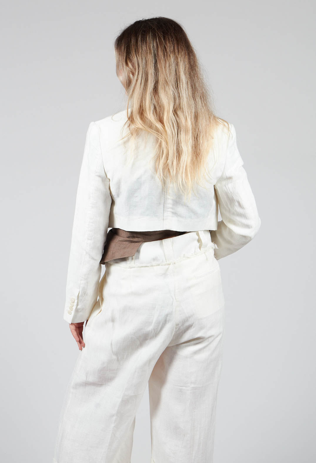 Jacket Peressuti in Latte