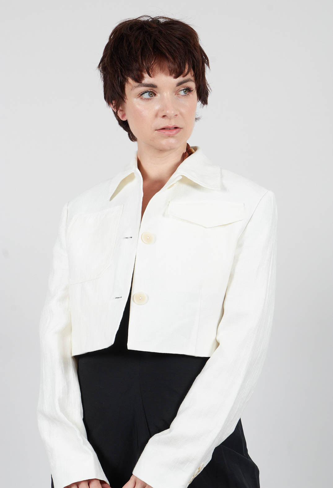 Jacket Peressuti in Latte