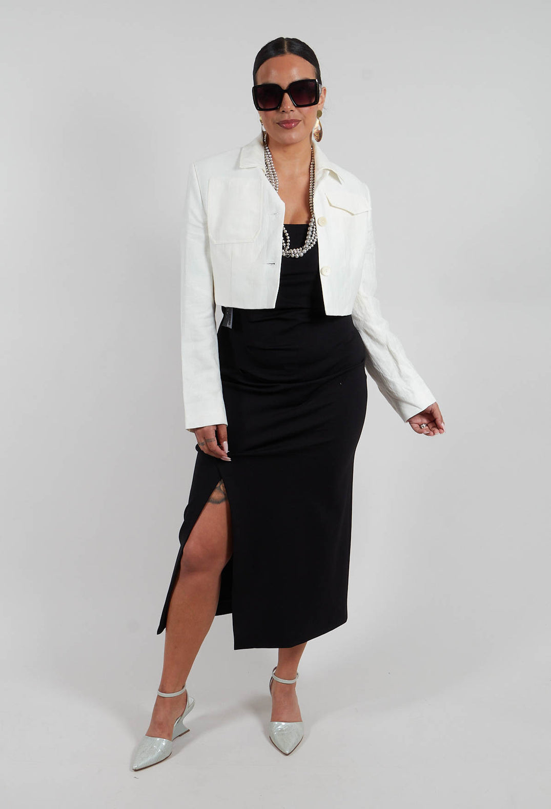 Jacket Peressuti in Latte