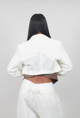 Jacket Peressuti in Latte