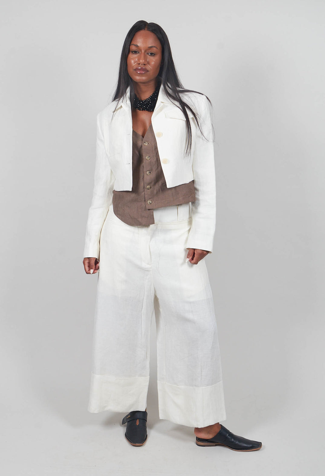 Jacket Peressuti in Latte