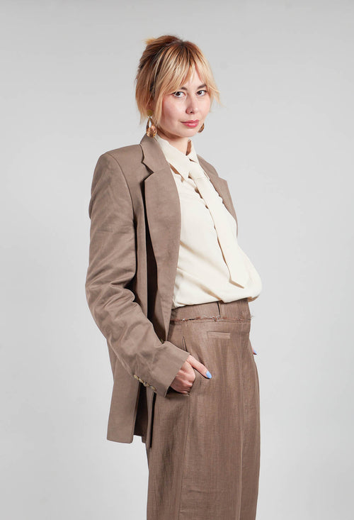 Jacket Plagliaccio in Pecan