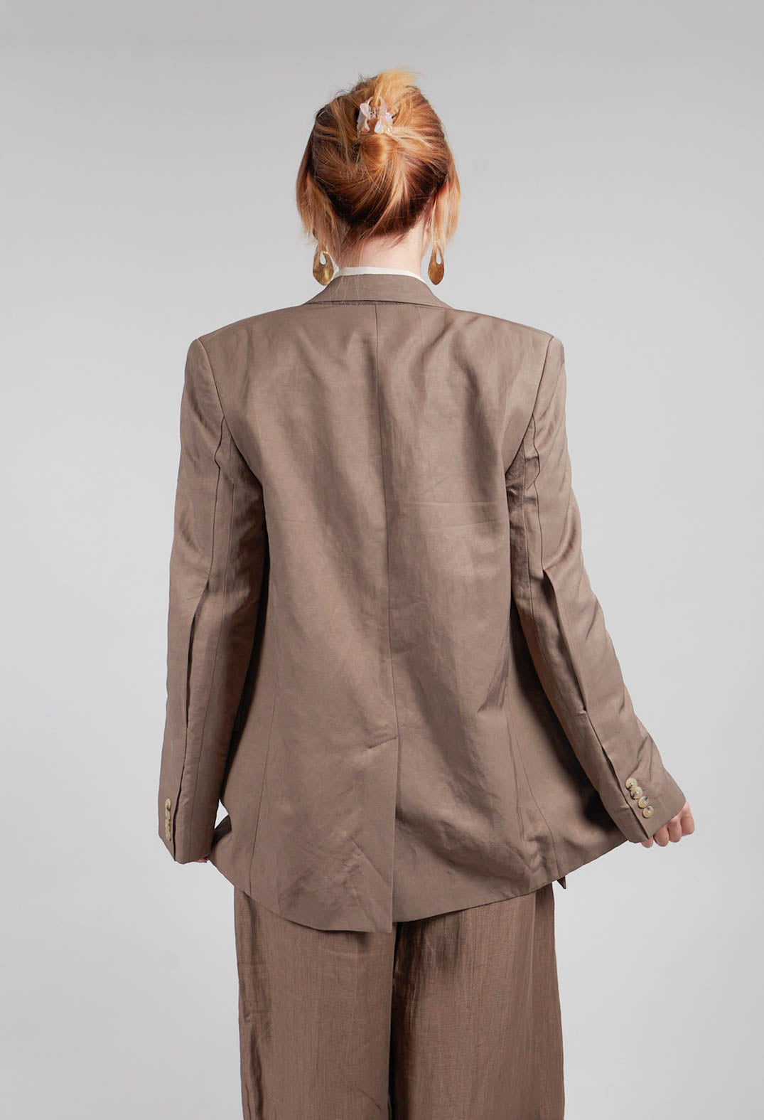 Jacket Plagliaccio in Pecan
