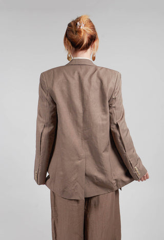 Jacket Plagliaccio in Pecan