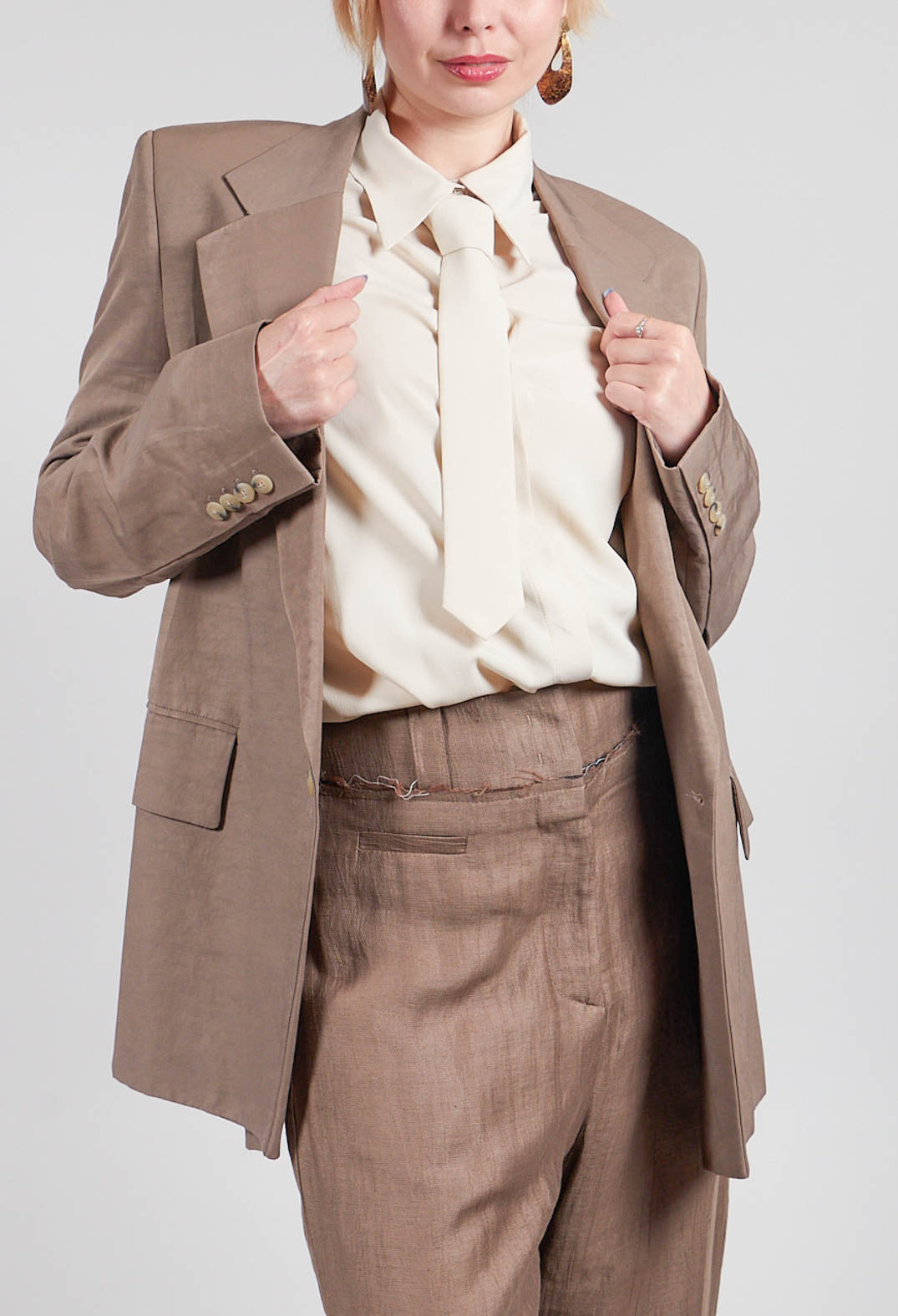 Jacket Plagliaccio in Pecan