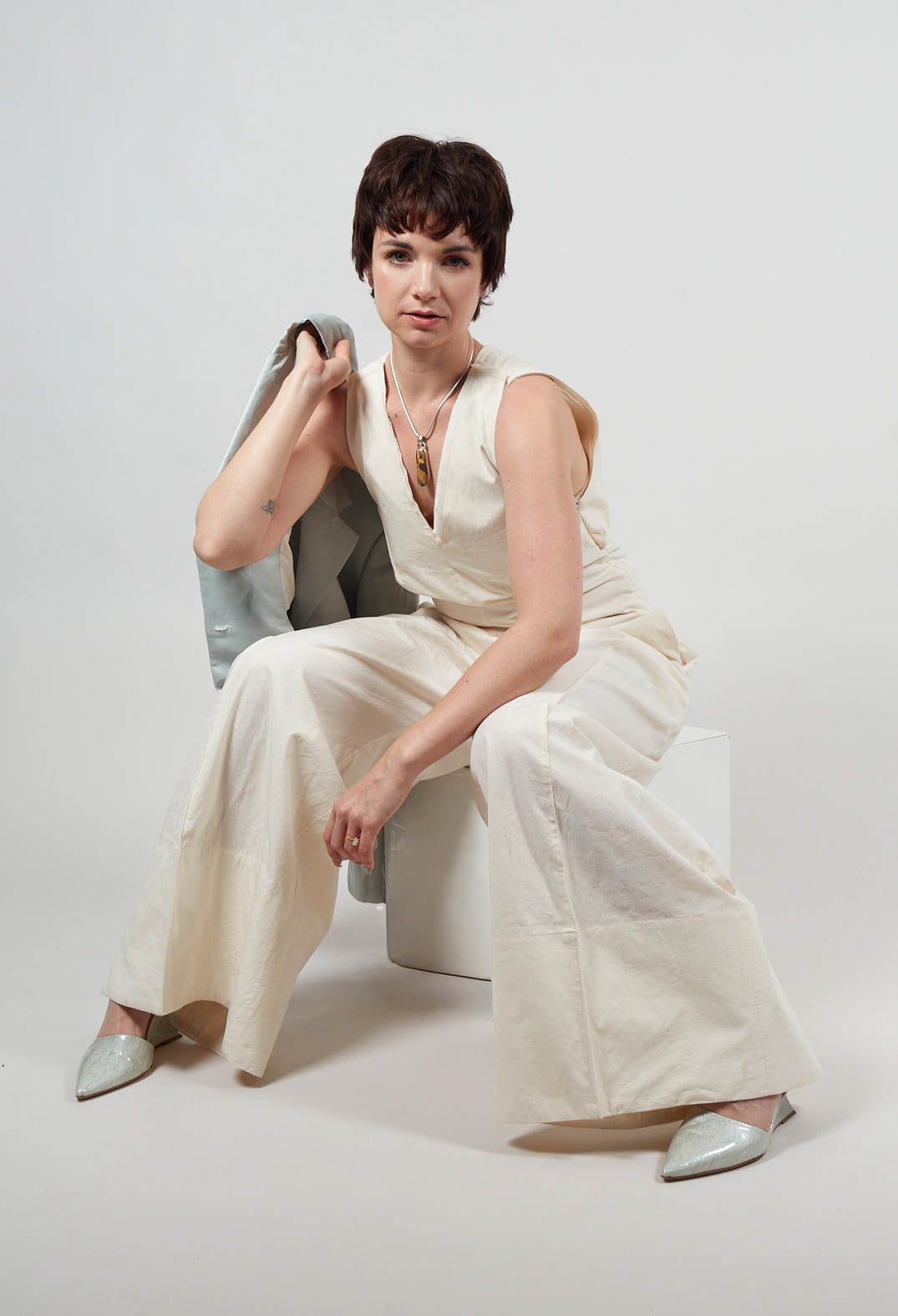 Jumpsuit Palla in Ecru