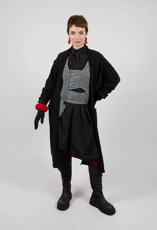 Long Cardigan in Black