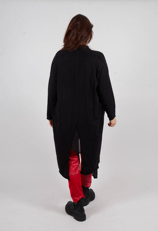 Long Cardigan in Black