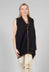 V Neck Vest in Black