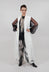 Longline Linen Waistcoat in White