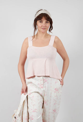 Lulu Top in Maille Rose