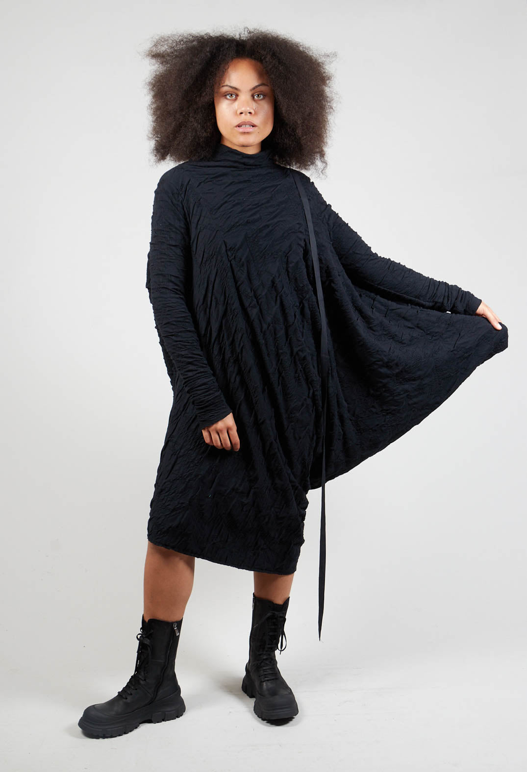 Frannie Dress in Black