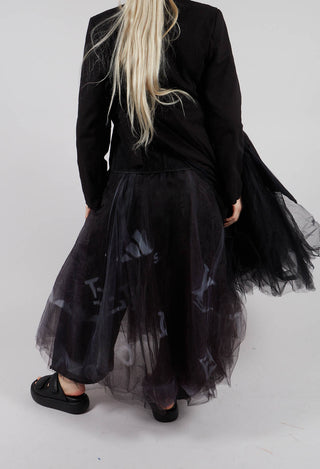 Go Netted Skirt in Black