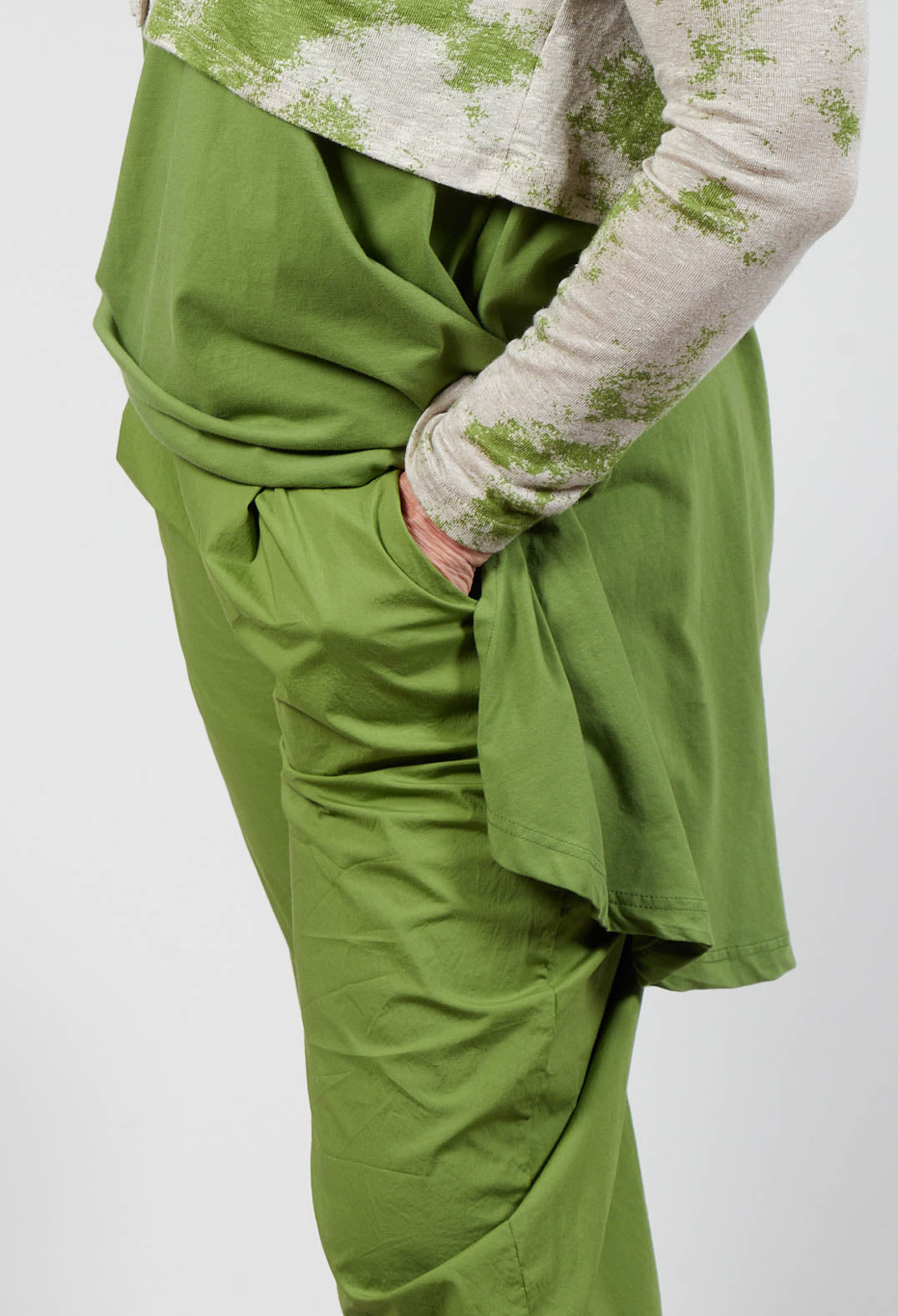 Bianco P Trousers in Avocado