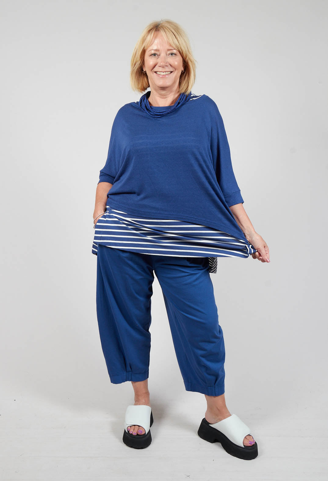 Bianco H Trousers in Officina