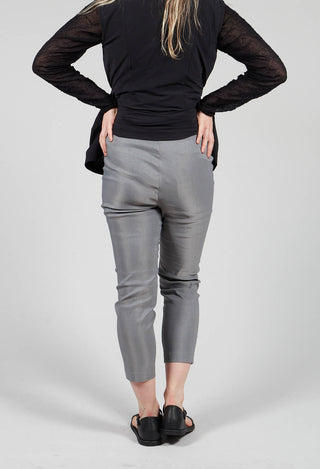 Short Pull On Leggings in Grey