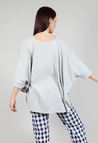 V Neck Tunic in Perle