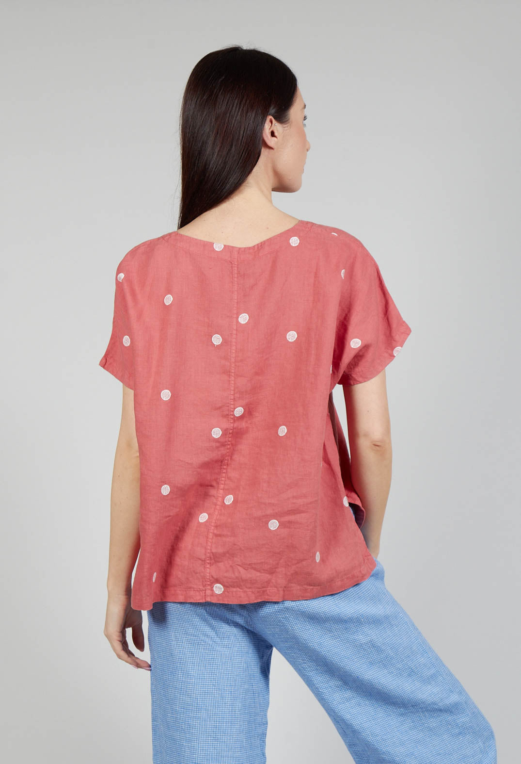 Relaxed Top in Terracotta